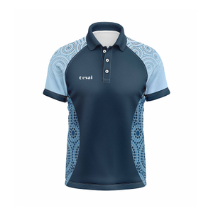 Polo de entrenamiento para hombre con estampado