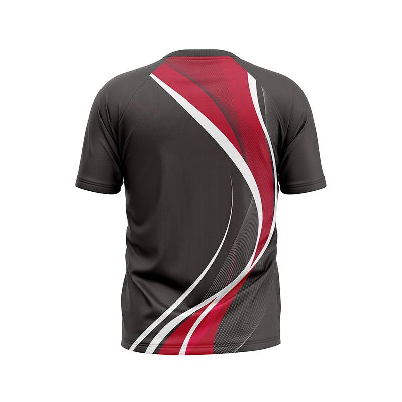 Camiseta deportiva negra súper transpirable