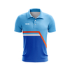 Jersey de entrenamiento tipo polo azul claro para hombre