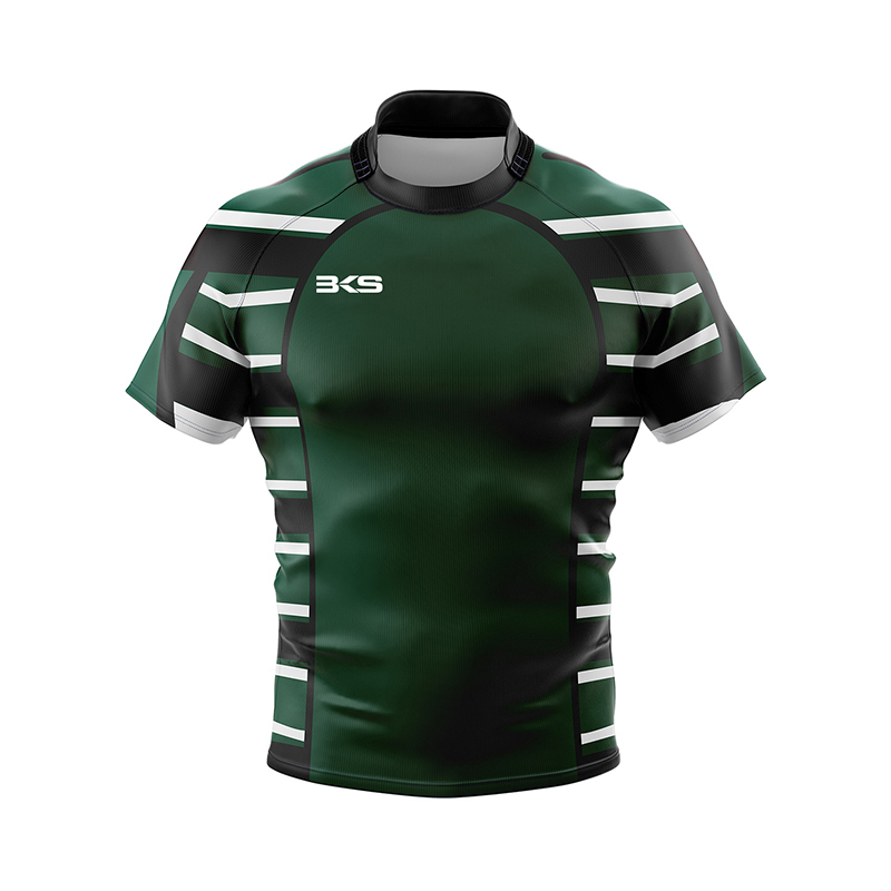 Jersey de entrenamiento de rugby a rayas para hombre