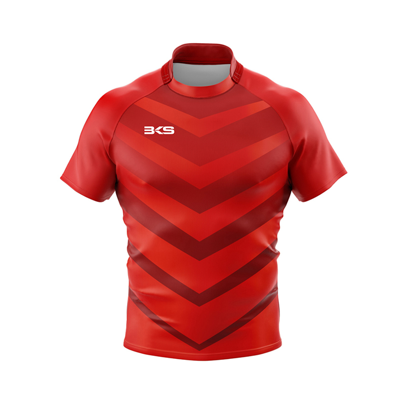 Camiseta de béisbol roja para hombre