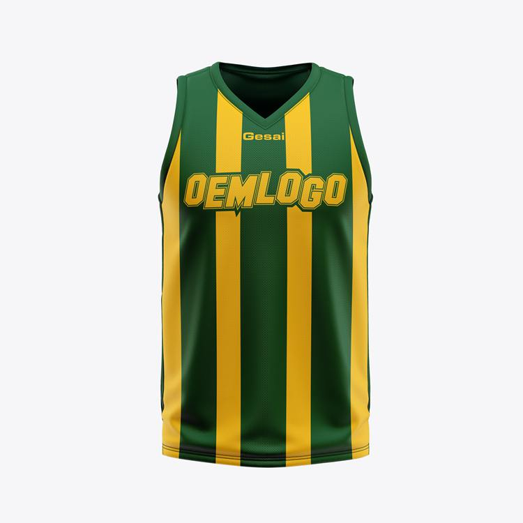 Jersey superior del baloncesto de encargo de los hombres respirables de los jerséis de los deportes 100%polyester 210-280gsm