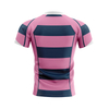 Jersey de entrenamiento de rugby a rayas rosa