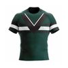 Camiseta de rugby número 10 verde