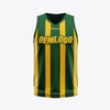 Jersey superior del baloncesto de encargo de los hombres respirables de los jerséis de los deportes 100%polyester 210-280gsm