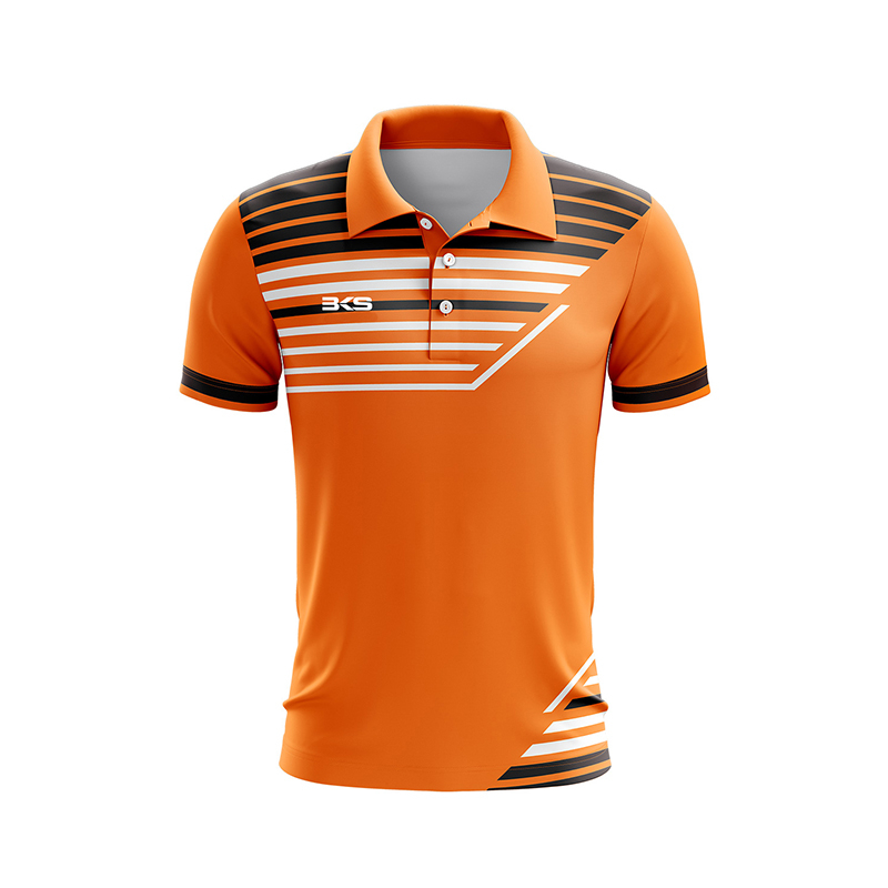 Polo naranja para hombre